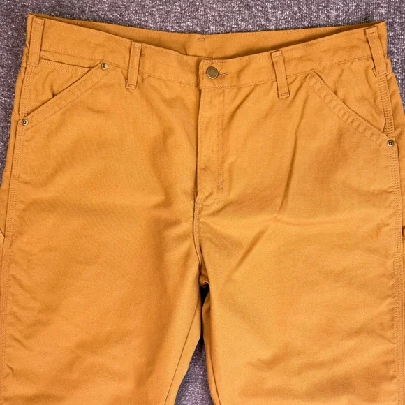 VTG Walls Master Made Carpenter Pants Mens 40x32 Tan Workwear Nylon USA Hunting - Picture 9 of 16